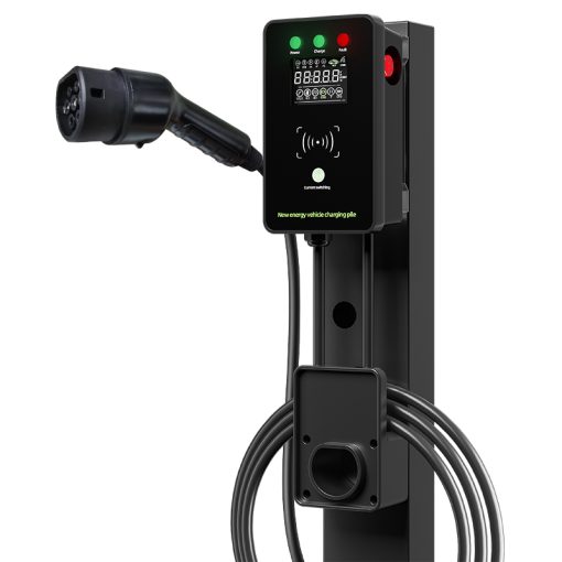 80V-265V 8-32A 7.2KW EV IEC 62196 Type2 Charging Station, OB202 Electric Vehicle Charger  5 Gear Optional for All EV Cars 16FT