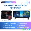 Dash Navigation Android 12 for BMW X3 F25/X4 F26(2014-2016) NBT System 6Pin LVDS 6GB+128B DSP ID8