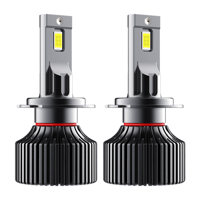 H7 LED Headlight Bulbs 130W 24000 Lumens 6500K IP67 Waterproof Pack of ...