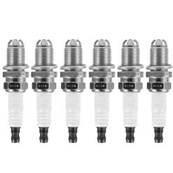 Pack of 6 Spark Plugs 12120037244 ZGR6STE2  for BMW E60 E90 E92 E93 135i 335i 535i