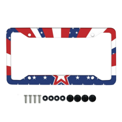 Aluminum Alloy License Plate Frames,Exclusive License Plate Holder