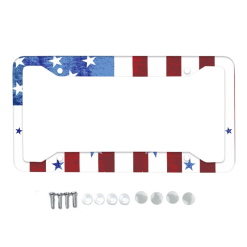 Aluminum Alloy License Plate Frames,Exclusive License Plate Holder