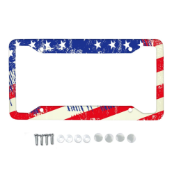 Aluminum Alloy License Plate Frames,Exclusive License Plate Holder