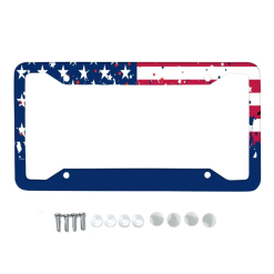 Aluminum Alloy License Plate Frames,Exclusive License Plate Holder