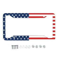 Aluminum Alloy License Plate Frames,Exclusive License Plate Holder
