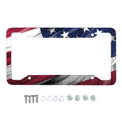 Aluminum Alloy License Plate Frames,Exclusive License Plate Holder