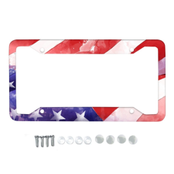 Aluminum Alloy License Plate Frames,Exclusive License Plate Holder