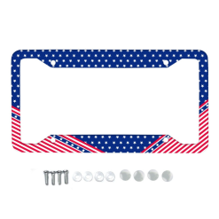 Aluminum Alloy License Plate Frames,Exclusive License Plate Holder