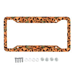Aluminum Alloy License Plate Frames,Exclusive License Plate Holder