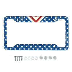 Aluminum Alloy License Plate Frames,Exclusive License Plate Holder