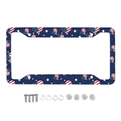 Aluminum Alloy License Plate Frames,Exclusive License Plate Holder