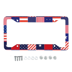Aluminum Alloy License Plate Frames,Exclusive License Plate Holder