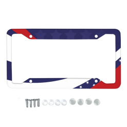 Aluminum Alloy License Plate Frames,Exclusive License Plate Holder