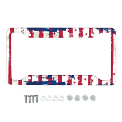 Aluminum Alloy License Plate Frames,Exclusive License Plate Holder