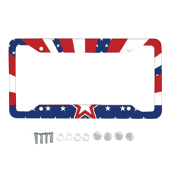 Aluminum Alloy License Plate Frames,Exclusive License Plate Holder