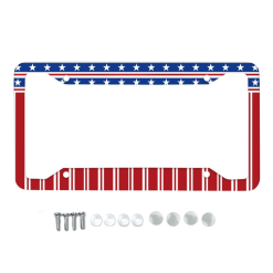 Aluminum Alloy License Plate Frames,Exclusive License Plate Holder