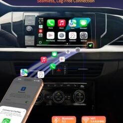 POCYBER Wireless CarPlay Adapter for iPhone & Android Auto
