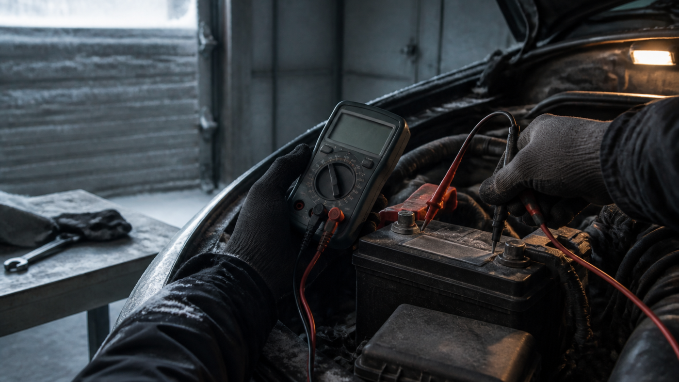 Battery & Charging System Check: The Winter Killers Explained